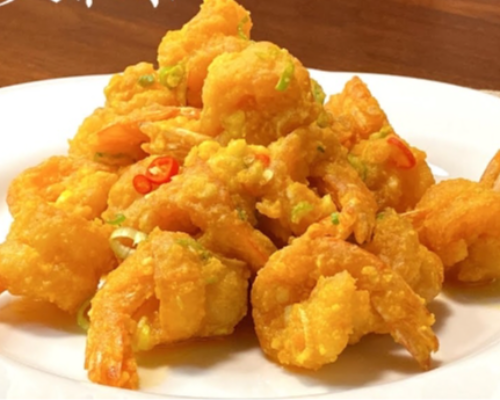 Salted Egg Prawn