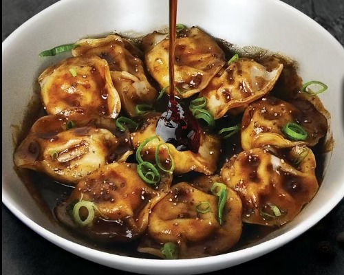 Dumpling in Black pepper Sauce (黑胡椒猪肉
