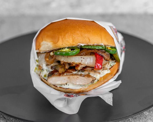 Caribbean Jerk Chicken Sandwich