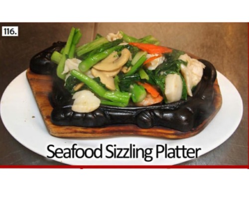Seafood Sizzling Platter