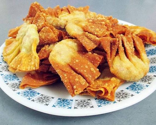 Fried Wontons (Pork / Vegetarian) (6 pcs)