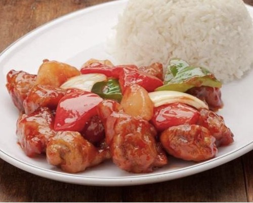 L12.Sweet&Sour Pork with Rice咕噜肉饭