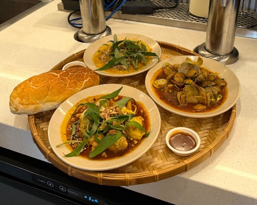 3-Flavour Snails & Seafood Combo