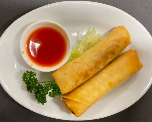 08素春卷spring rolls(vegetarian) (2pcs)