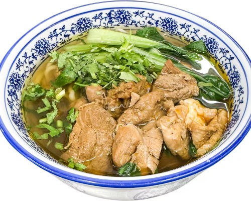 Braised Chicken Noodle Soup 黄焖鸡面