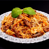 Lemon Grass Chilli Chicken Beef Noodle