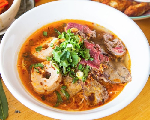 Spicy Lemongrass Noodle Soup