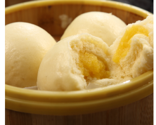<奶黄包>Custard Buns （3 pcs）