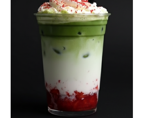 Strawberry Matcha Cloud