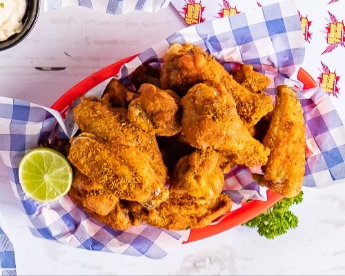 Lemon Pepper Dry Rub Wings