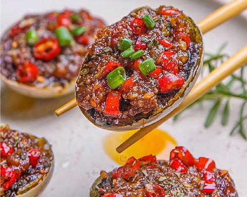 香烤皮蛋 /个Grilled Preserved Egg
