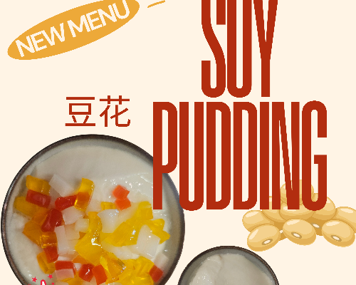 Soy pudding