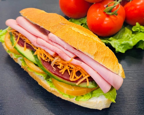 Ham & Salad Roll