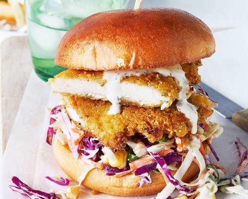 Chicken Schnitzel Roll