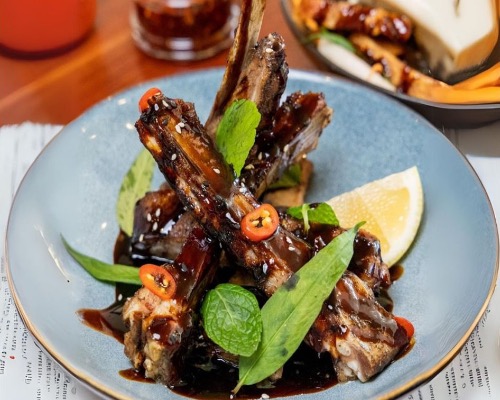 SUCCULENT LAMB RIBS