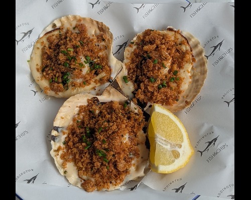 Grilled Scallops