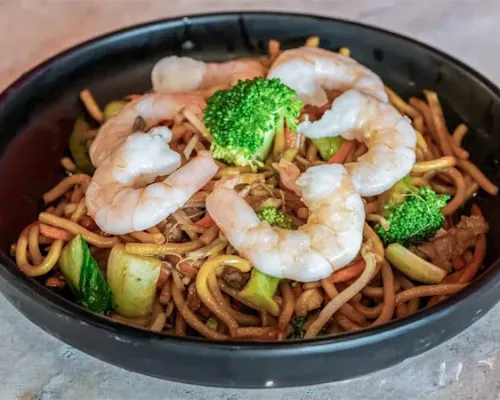 12 King Prawn Noodle