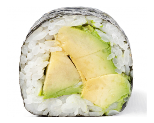 Plain Avocado Roll (1) - 740kJ