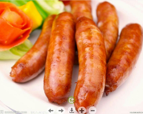 烤台湾香肠 /串Grilled Taiwan Style Sausage