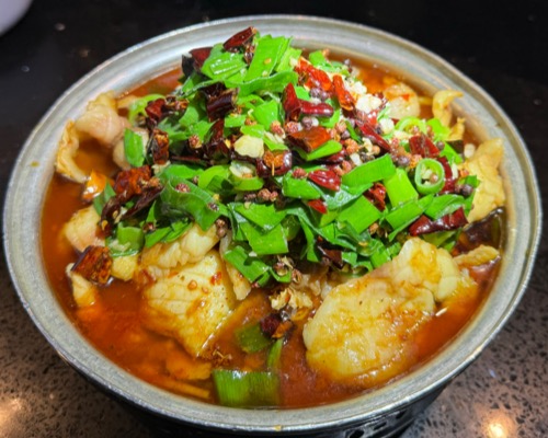 顺德麻辣脆鯇 Carp Fish Hot Pot (Spicy)