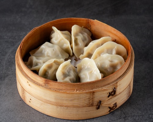PORK CHIVE DUMPLINGS猪肉韭菜饺子