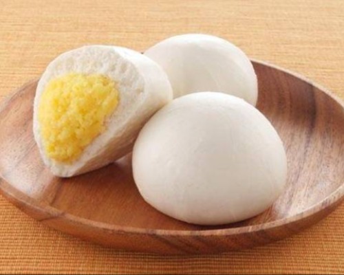 Steamed Egg Custard Buns(3 pcs)