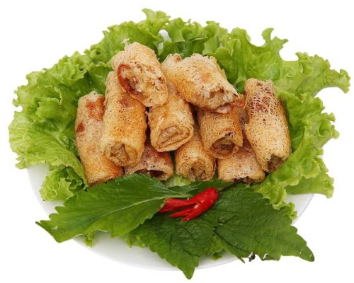 04.Crispy Seafood Spring Rolls (6pcs)