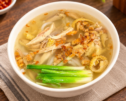 Free Range Shredded Chicken Thick Noodles