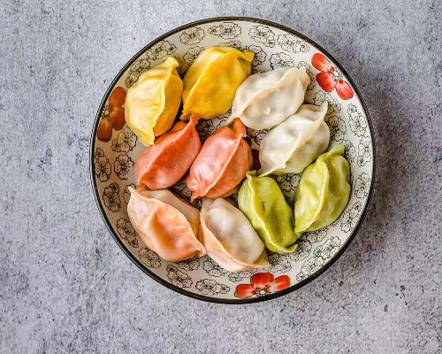 Rainbow dumpling( 彩虹饺子）