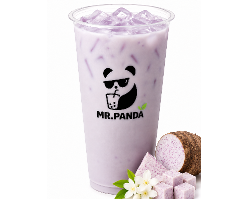Taro Jasmine Tea Latte