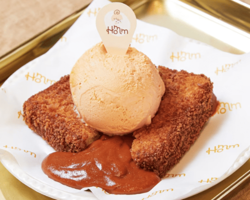 Thai Tea Shokupan Katsu