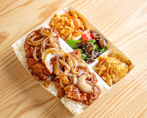 B4 黑椒豬排便當/ BLACK PEPPER PORK CHOP BENTO