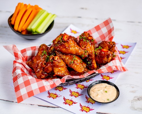 Fiery BBQ Wings