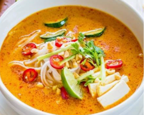 Vegetarian Curry Laksa
