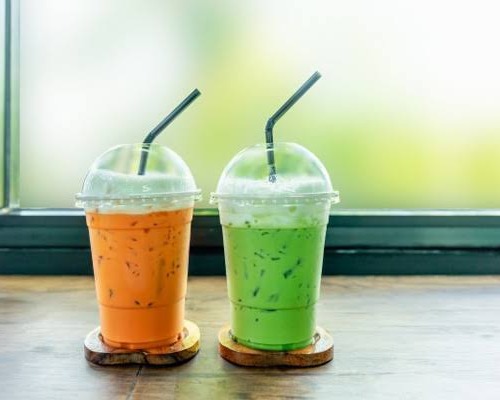 Milktea/ lemon iced tea no pearls