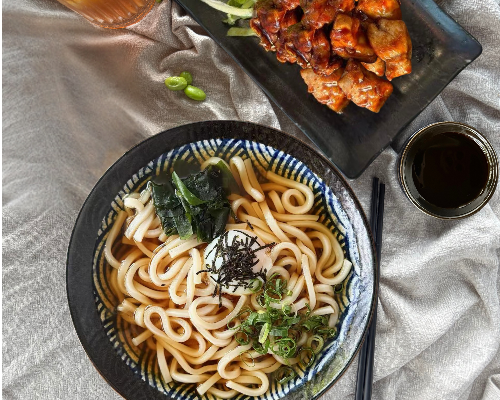 Udon - Classic Teriyaki Chicken with Teriyaki Sauce