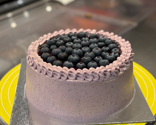 8' Blueberry Forest Cake
