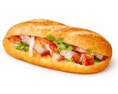 Crispy Pork Baguettes
