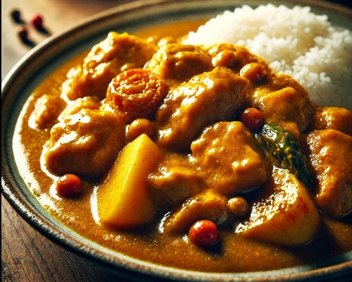 Curry Chicken with Rice
