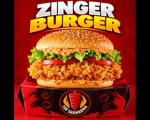 CHICKEN ZINGER BURGER