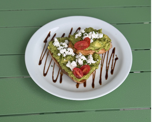 Smashed Avo on Sourdough