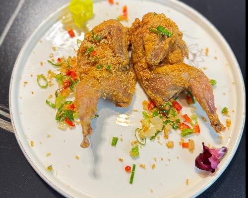 椒盐鹌鹑 Spicy Salted Pepper Quail