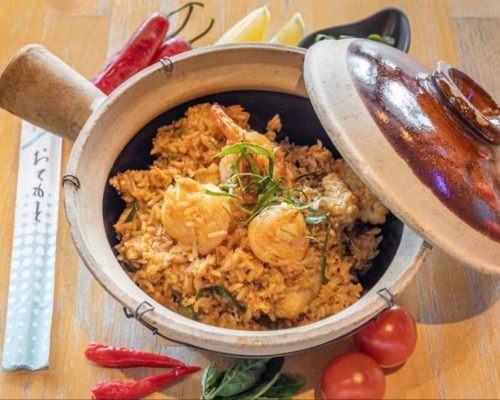 Tom Yum Seafood Fried Rice