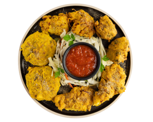 MIXED PAKORAS PLATTER