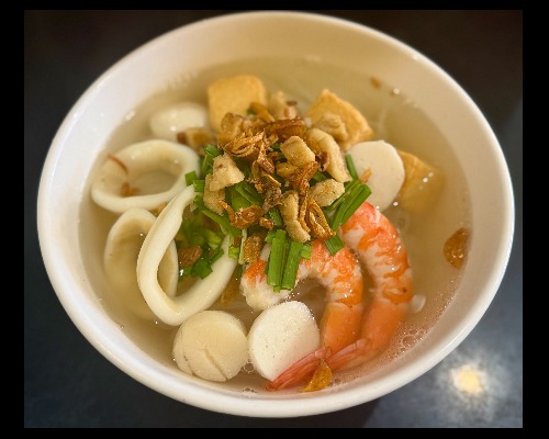 Seafood Thick Noodles