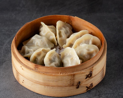PORK CHIVE DUMPLINGS猪肉韭菜饺子
