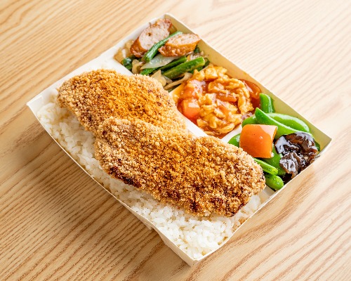 B10 臺式炸豬排便當/ CRISPY PORK BENTO