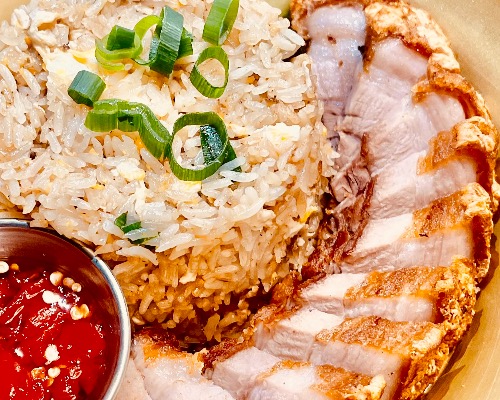 Crispy Pork Belly Fried Rice - Boss’s Favourite