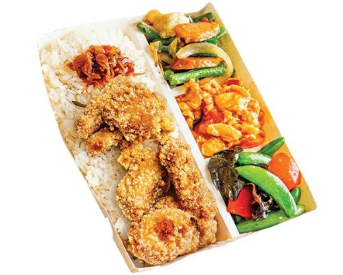 B12 炸土魠魚便當 SALT & PEPPER CRISPY FISH BENTO