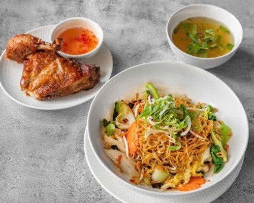Rice noodles: Dried noodles